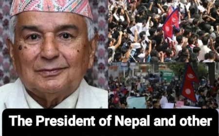Just in: The President of Nepal and other Politicians have Fled the country after Massive protests by the Youths