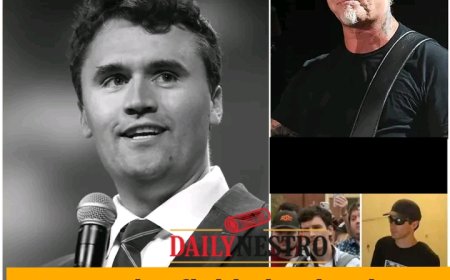 JUST IN: james hetfield shocks the world after charlie Kirk's death.