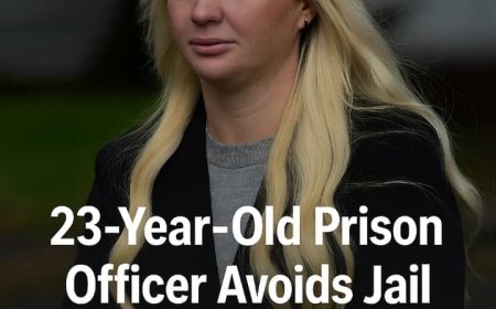 Prison Officer, 23, Spared Jail Over Inmate Relationship Scandal