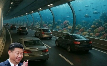 JUST IN: CHINA CONSTRUCTED THE WORLD LARGEST UNDERWATER SHIELD TUNNEL IN ONLY 110 DAYS