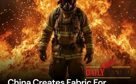 Chinese company Safmax unveiled new nano-membrane fabrics that can withstand extreme heat of 2,192°F (1,200°C) without deforming, shrinking, or melting.