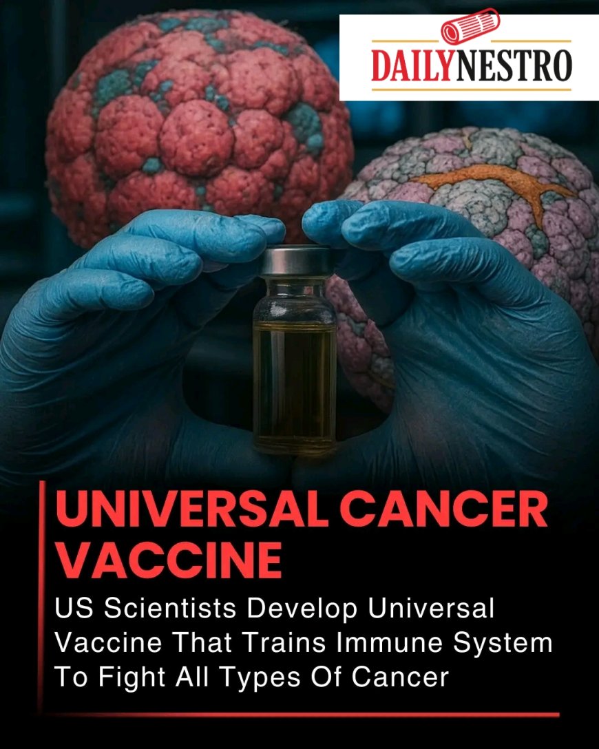 JUST IN: USA DEVELOPED VACCINES TO STOP CANCER GROWTH IN THE BODY.