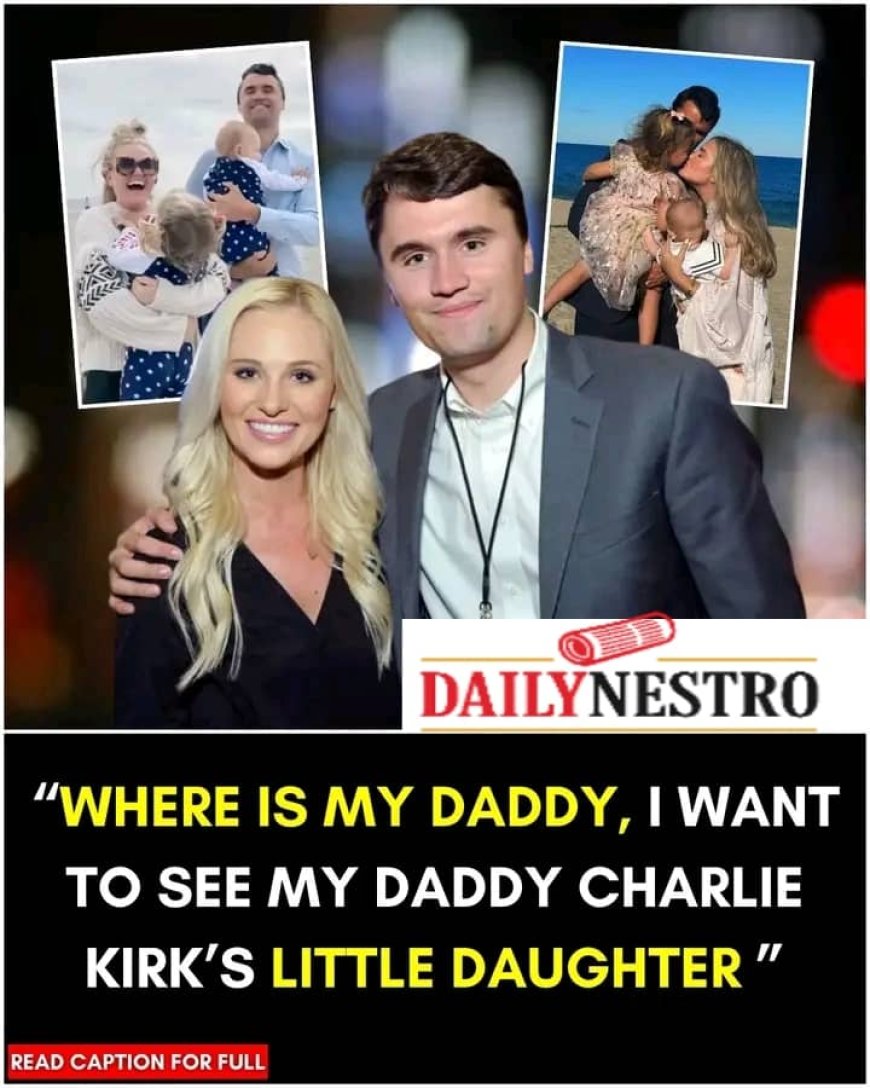 SAD: Charlie Kirk’s Daughter Breaks Down Looking for his Father.