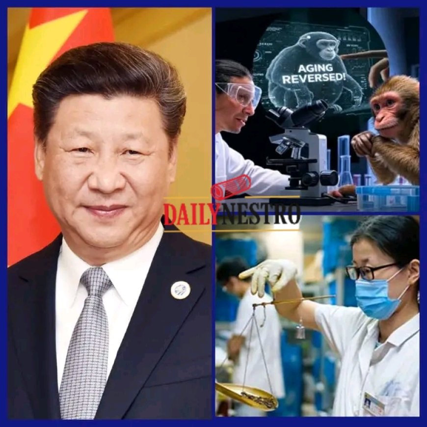 Just in: Chinese scientists have invented a New Reverse-Aging Technology that can REVERSE AGING and even STOP AGING Completely .