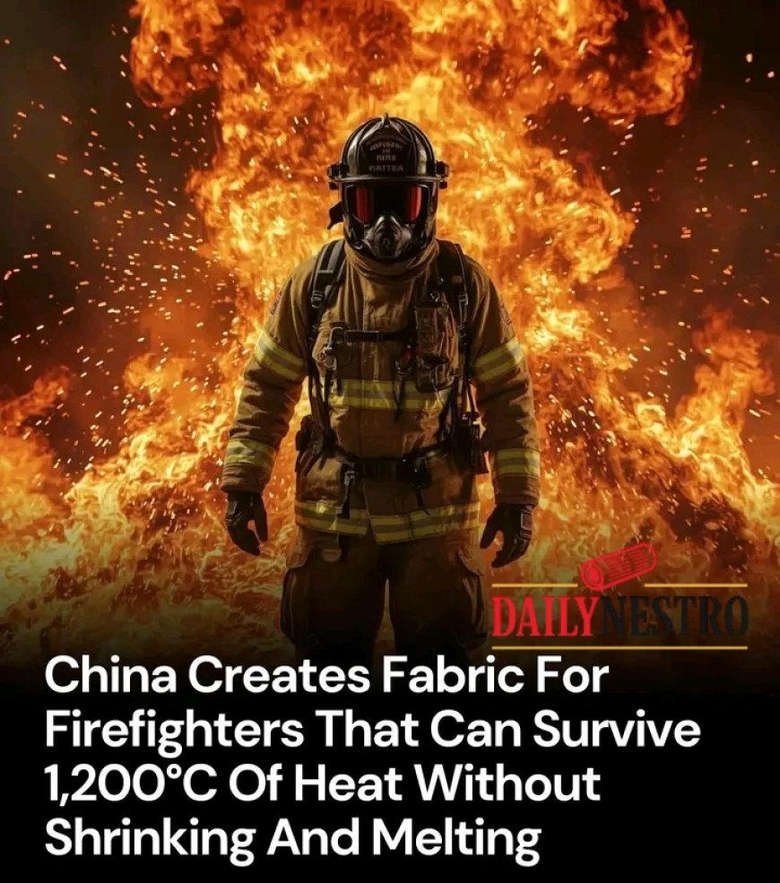 Chinese company Safmax unveiled new nano-membrane fabrics that can withstand extreme heat of 2,192°F (1,200°C) without deforming, shrinking, or melting.