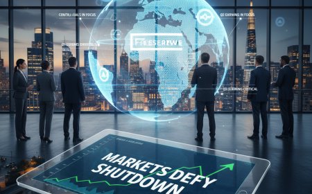 Markets Unfazed by U.S. Shutdown: What Investors Are Really Watching