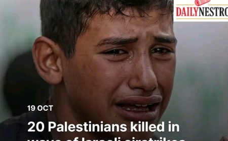 20 palestinians killed in wave Israel strikes across Gaza despite ceasefire