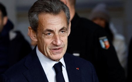 Former French President Nicolas Sarkozy Begins Prison Sentence Amid Legal Battle