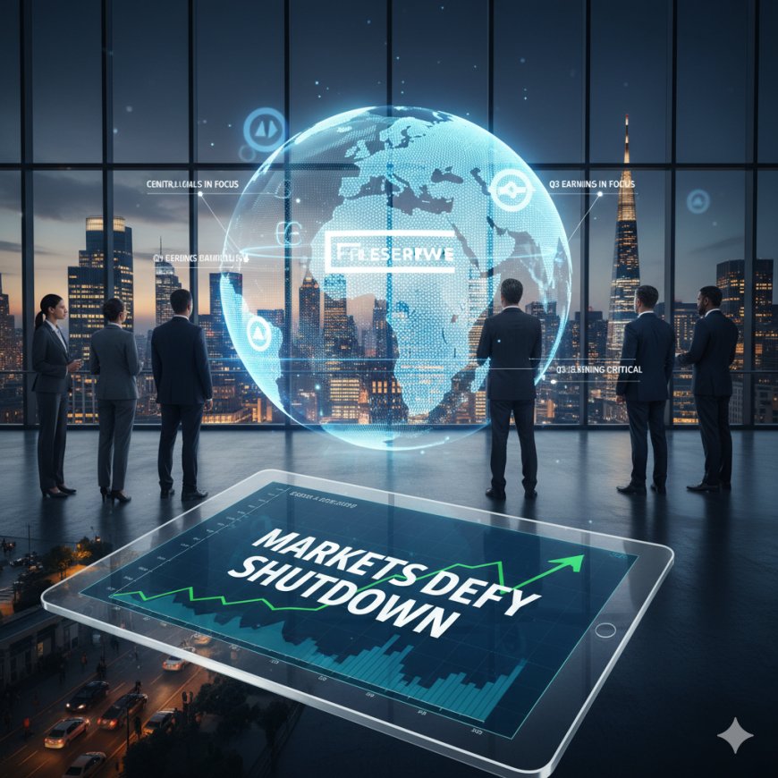 Markets Unfazed by U.S. Shutdown: What Investors Are Really Watching