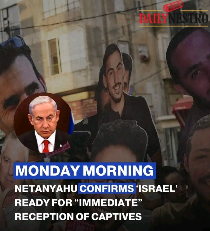 Israel Prepares to Receive Hostages from Gaza as Major Exchange with Hamas Set for Monday