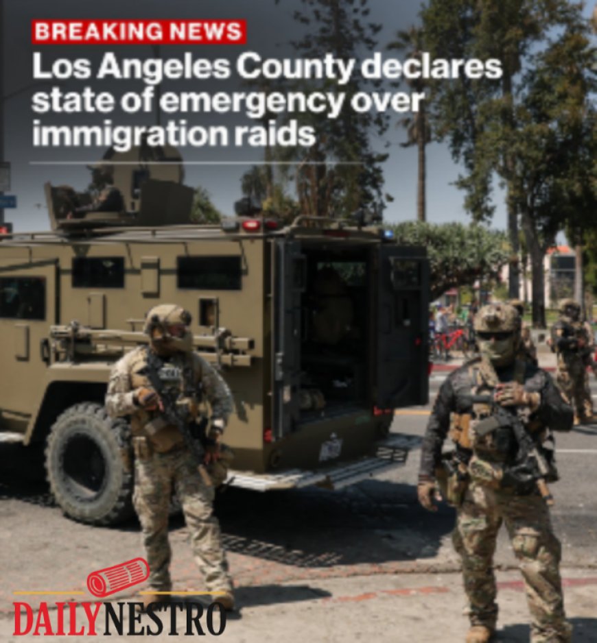Los Angeles County Declares State of Emergency Over Federal Immigration Raids