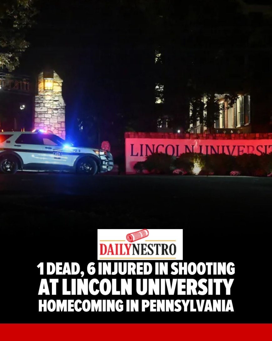 Tragedy at Lincoln University: One Dead, Six Injured During Homecoming Weekend Shooting