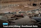 FLOODING IN SOUTHERN ASIA LEAVES 600 DEAD.