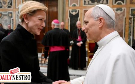 Pope Leo Welcomes Hollywood Stars to the Vatican, Celebrates the Power of Cinema