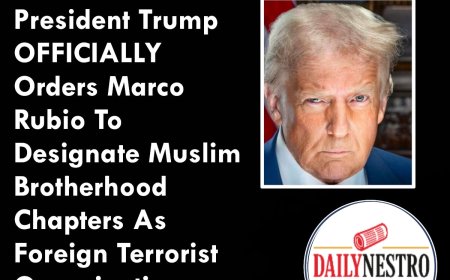 Trump Moves to Label Muslim Brotherhood Branches as Terrorist Organizations