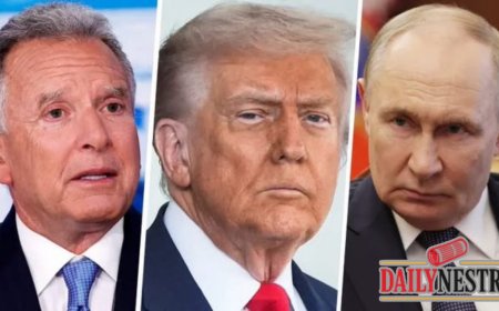 Trump Defends Envoy Steve Witkoff After Leak Suggests Coaching Russian Official