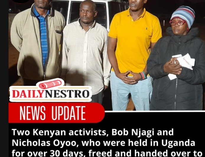 Kenyan Activists Missing in Uganda Found Safe After Five Weeks