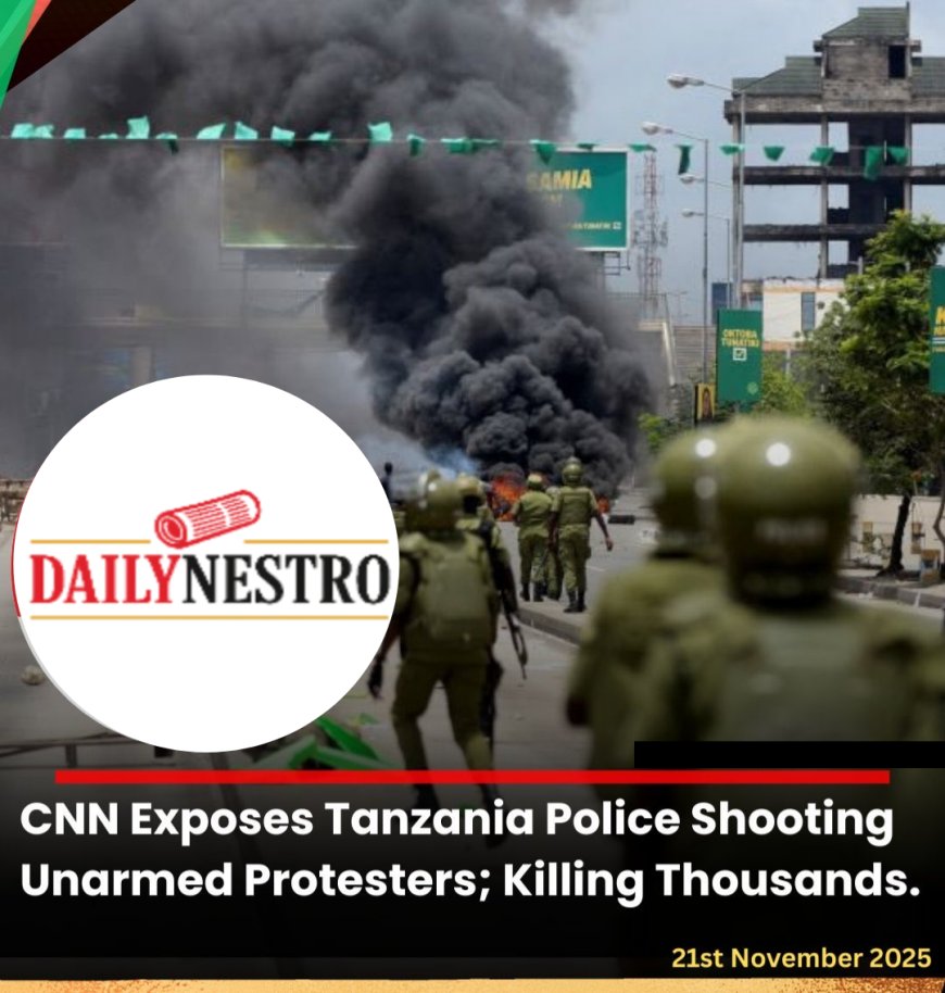 ‘Oh my God, this is our Tanzania’: CNN investigation shows police fatally shooting protesters, signs of mass graves