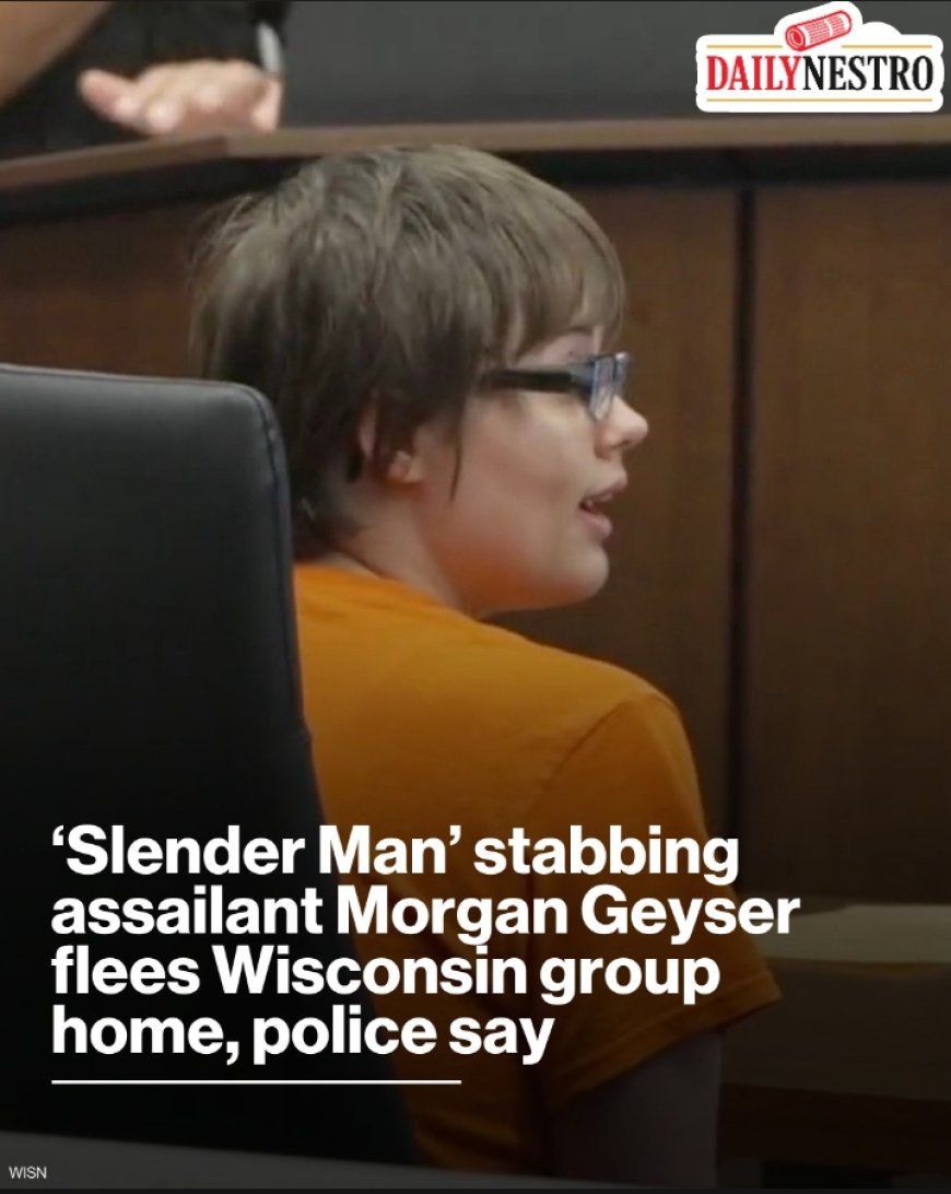 US woman behind slender Man stabbing caught after escaping from group home