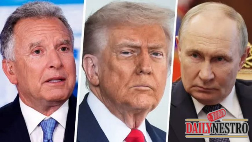 Trump Defends Envoy Steve Witkoff After Leak Suggests Coaching Russian Official