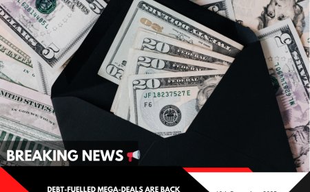 Debt-Fuelled Mega-Deals Surge on Wall Street: Inside the New Era of High-Stakes Leveraged Buyouts