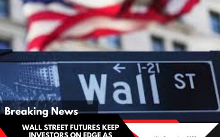 Wall Street Futures Keep Investors on Edge as Geopolitics and Fed Signals Collide
