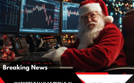 Santa Claus Rally Lifts Global Markets as Tech Stocks and Infrastructure Deals Signal Confidence Into 2026