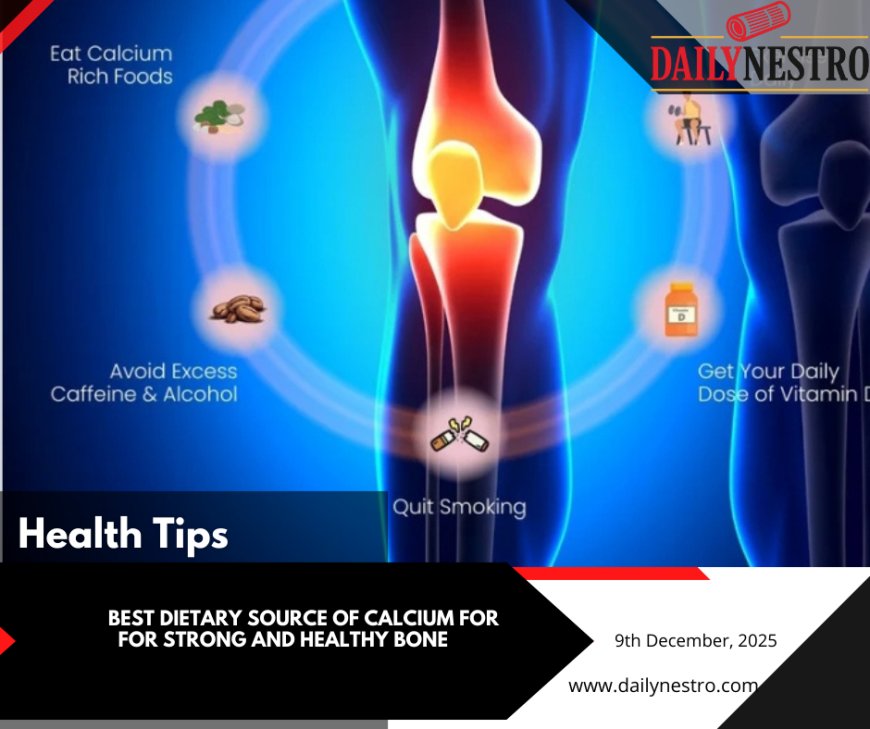 “Top Calcium-Rich Foods for Strong Bones and Better Health”