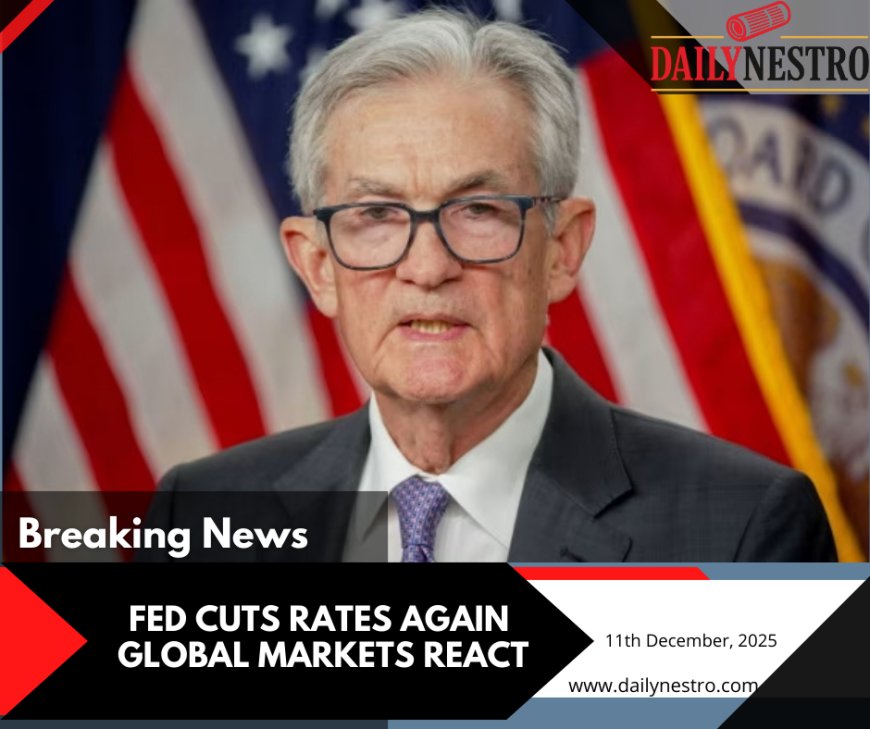 U.S. Federal Reserve Cuts Interest Rates to Three-Year Low 