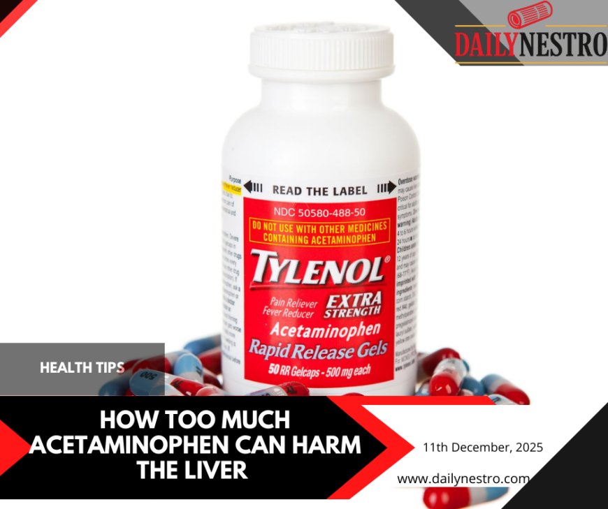 The Hidden Danger of Acetaminophen: How Over use Can Lead to Liver Damage