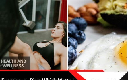 Exercise vs. Diet: Which One Matters More for Weight Loss?