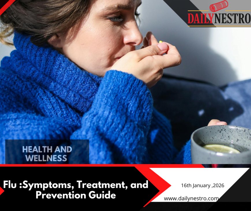The 2025–2026 Flu Season in the United States: Symptoms, Treatment, and Prevention