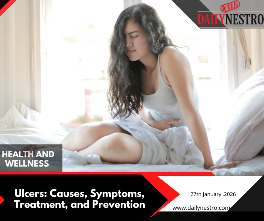 Understanding Ulcers: Causes, Symptoms, Treatment, and Prevention