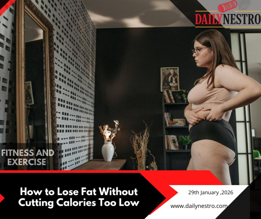 A Sustainable Guide to Fat Loss Without Starving Yourself